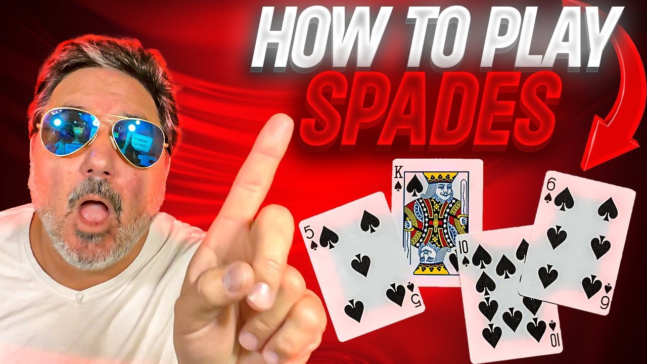 How To Play Spades - For Beginners - SUPER SIMPLE LESSON - YouTube